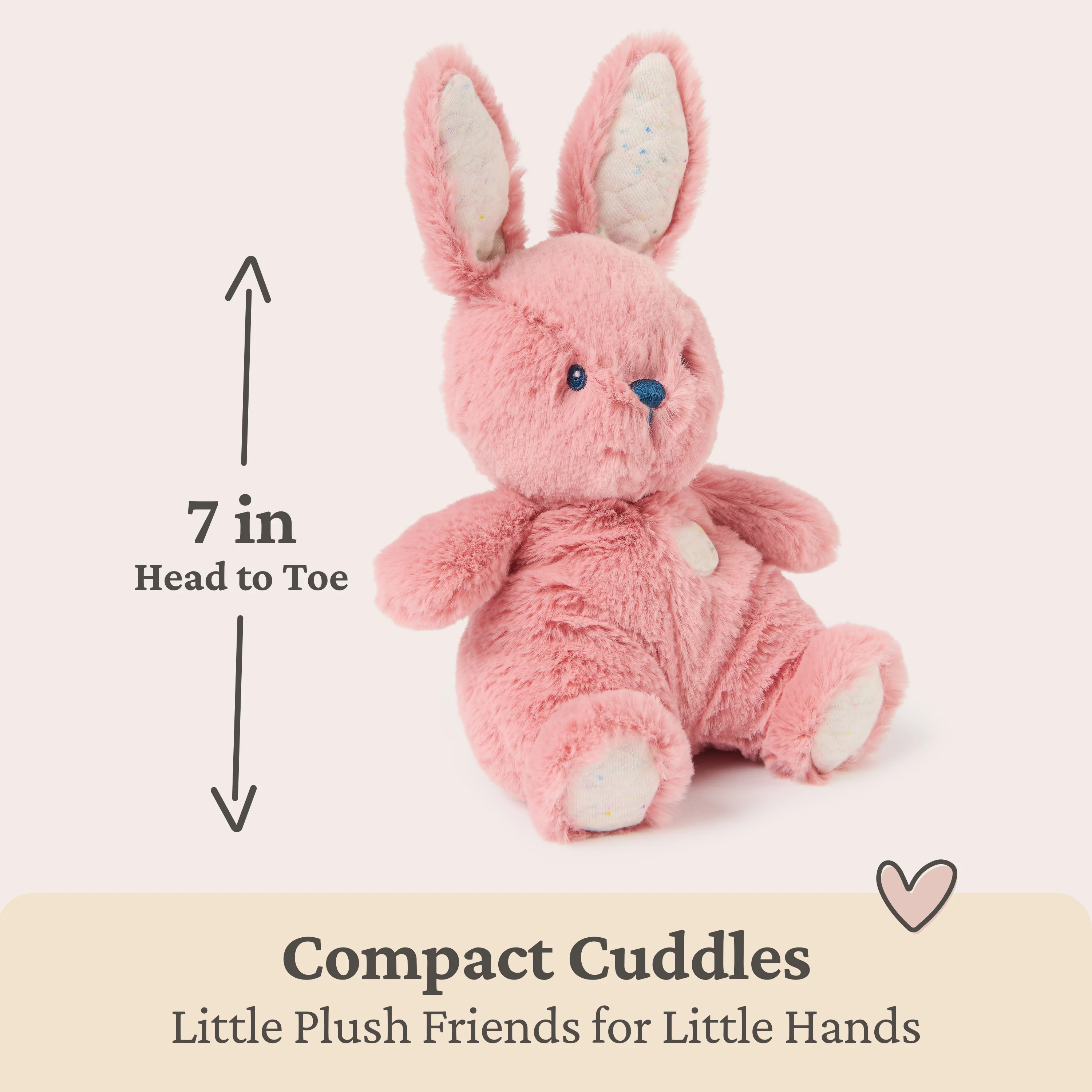 Oh So Snuggly Littles: Bunny, 7 in - Image 3