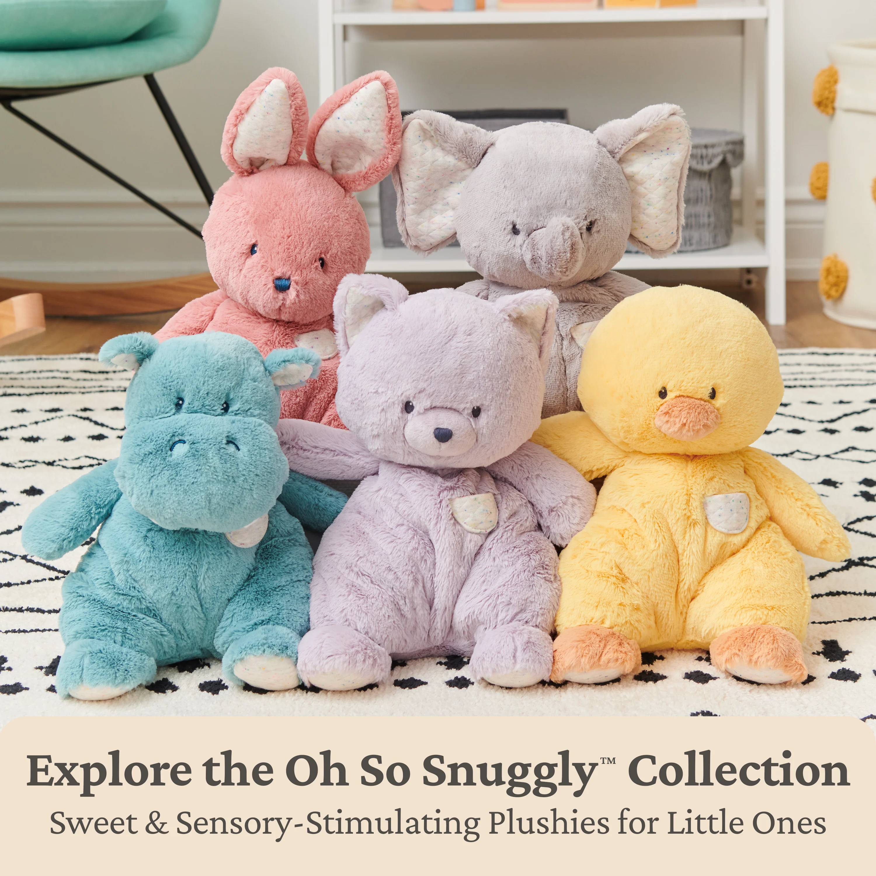 Oh So Snuggly Littles: Bunny, 7 in - Image 8