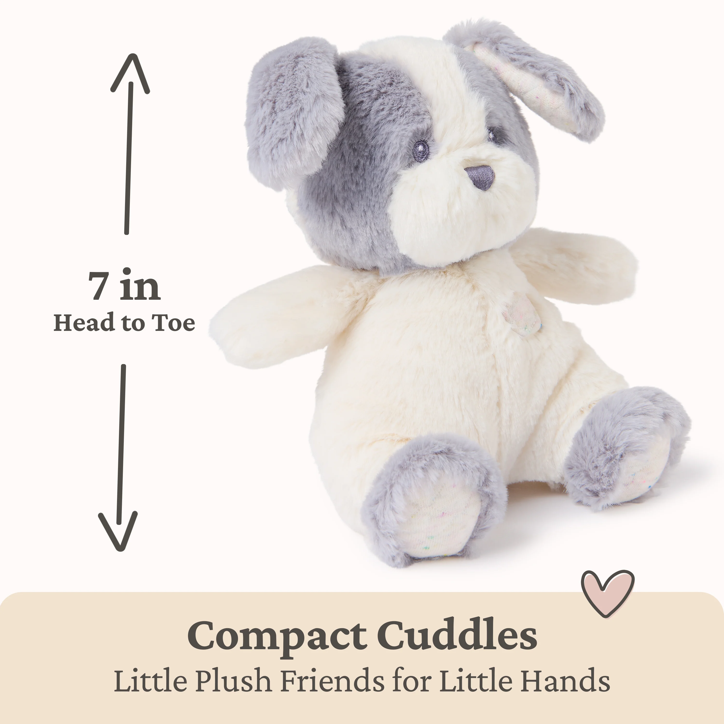 Oh So Snuggly Littles: Puppy, 7 in - Image 3
