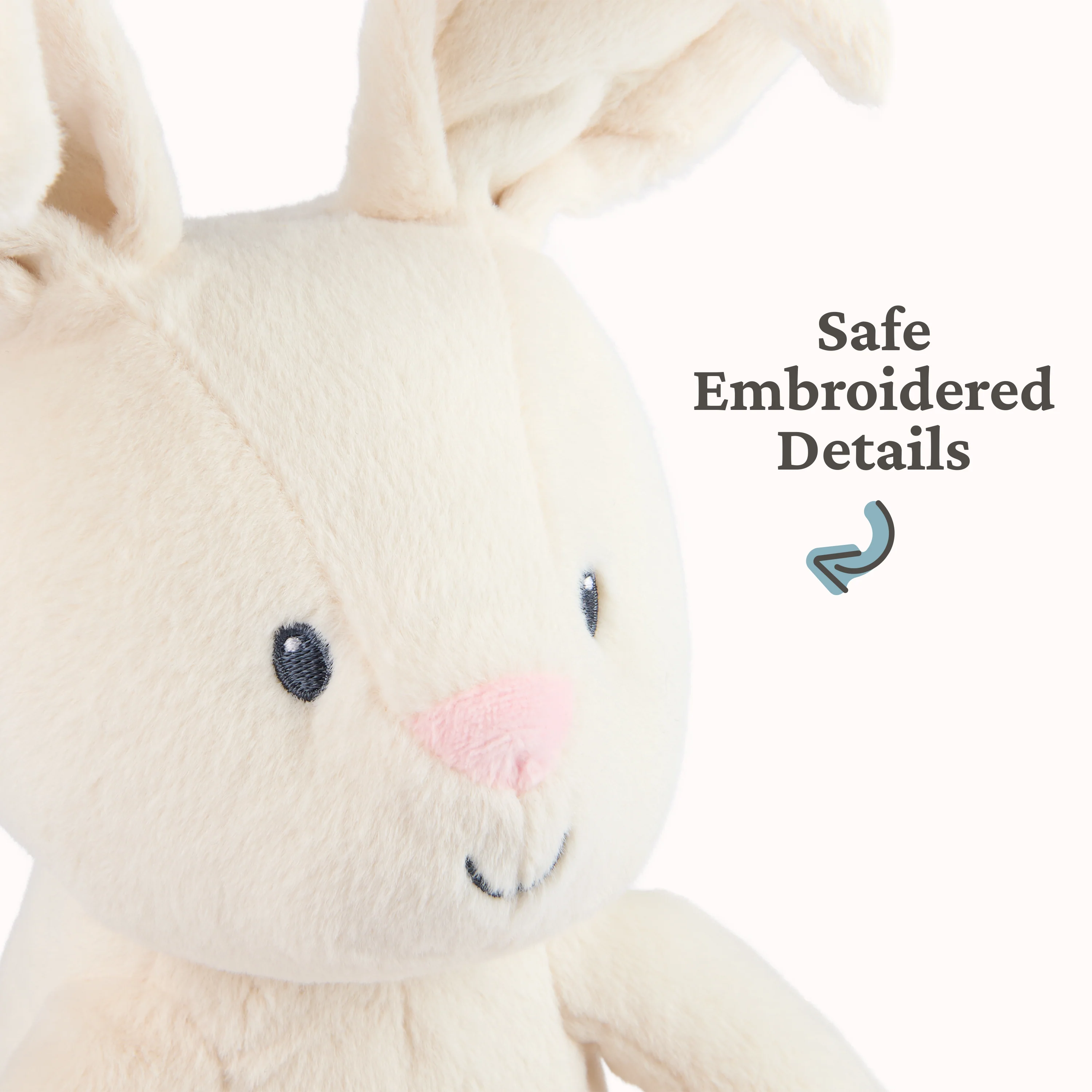 Peek-a-Boo Flora the Bunny, 7 in - Image 5