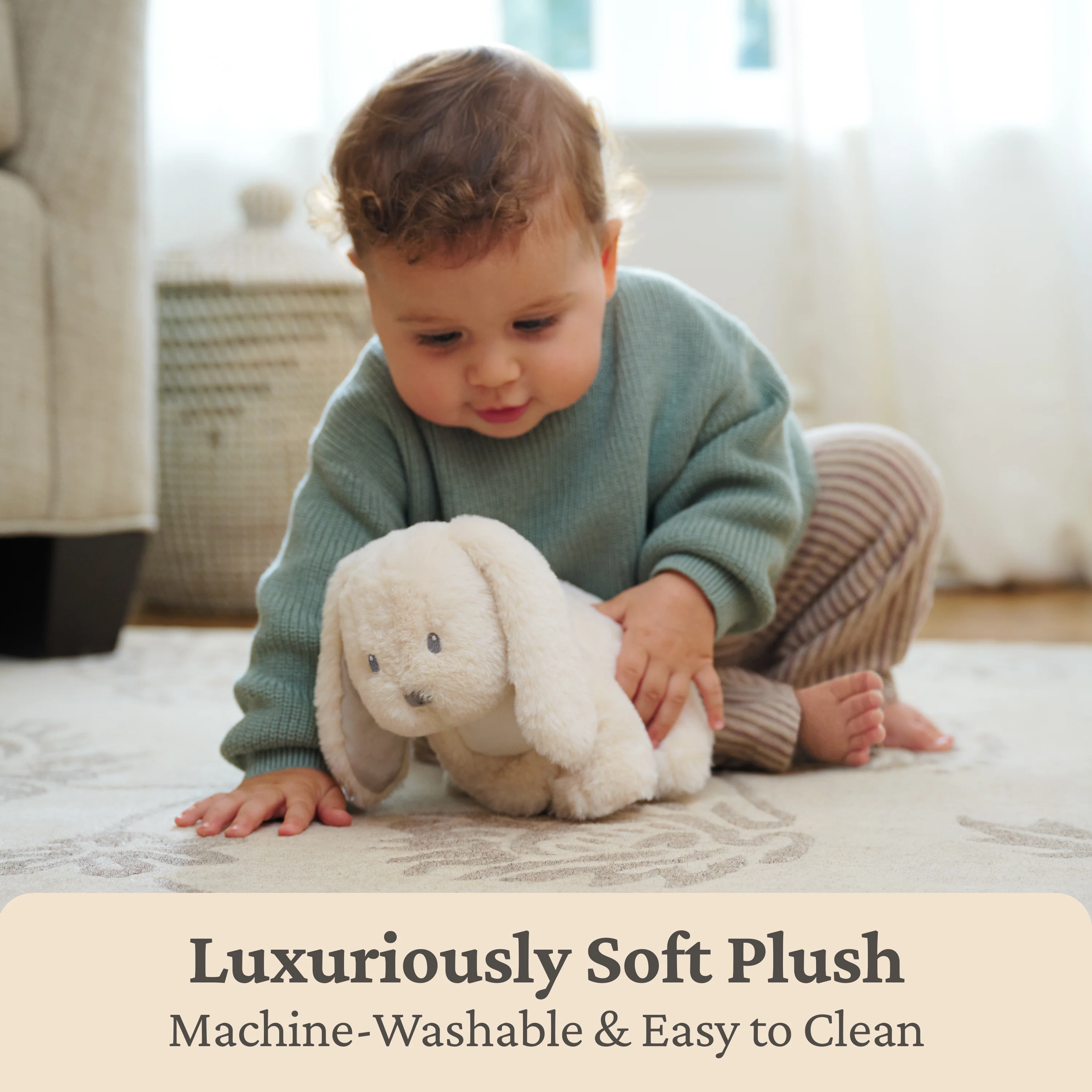 Playful Pals: Clover™ Bunny, 10 in - Image 3