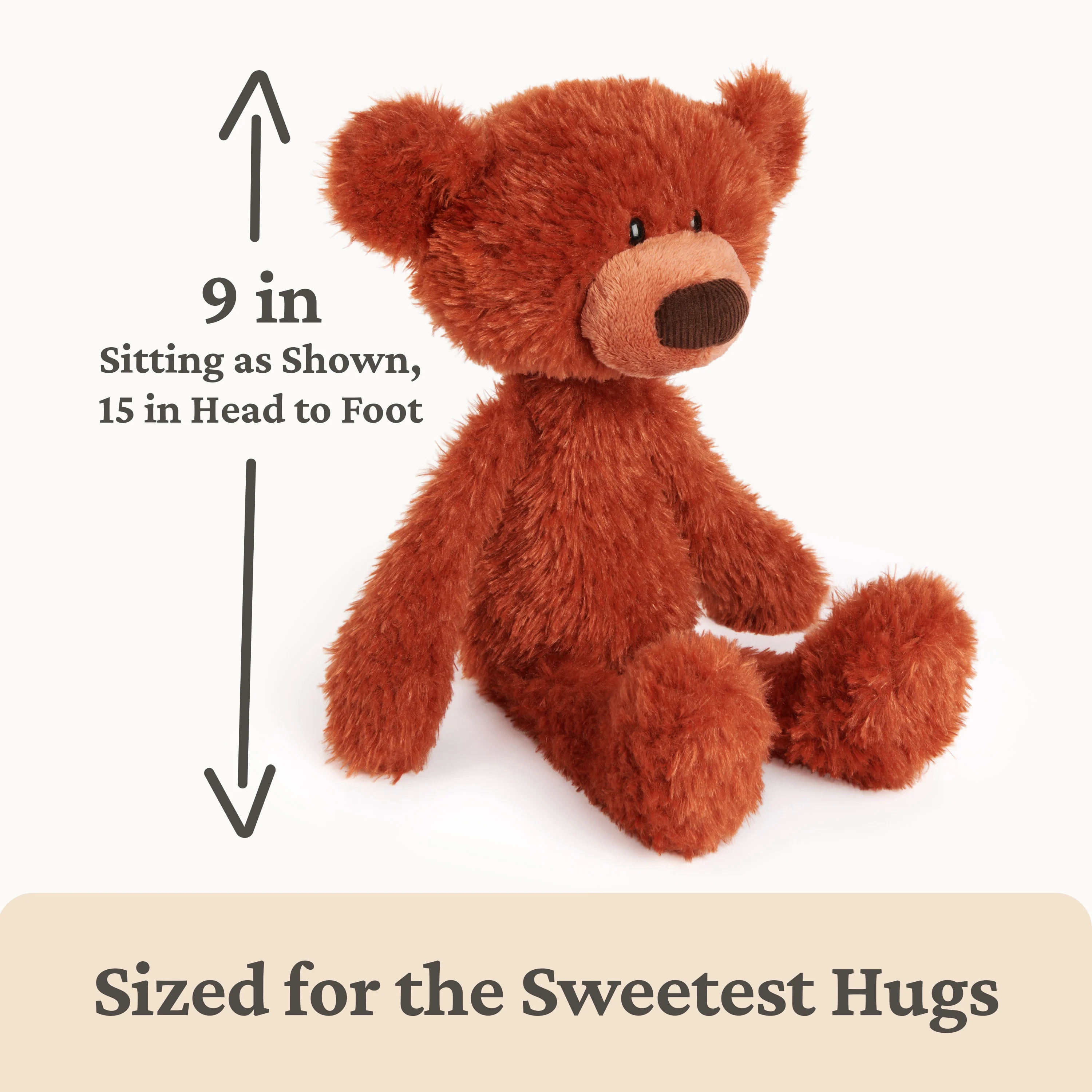 Pumpkin Pie Toothpick Bear, 15 in - Image 5