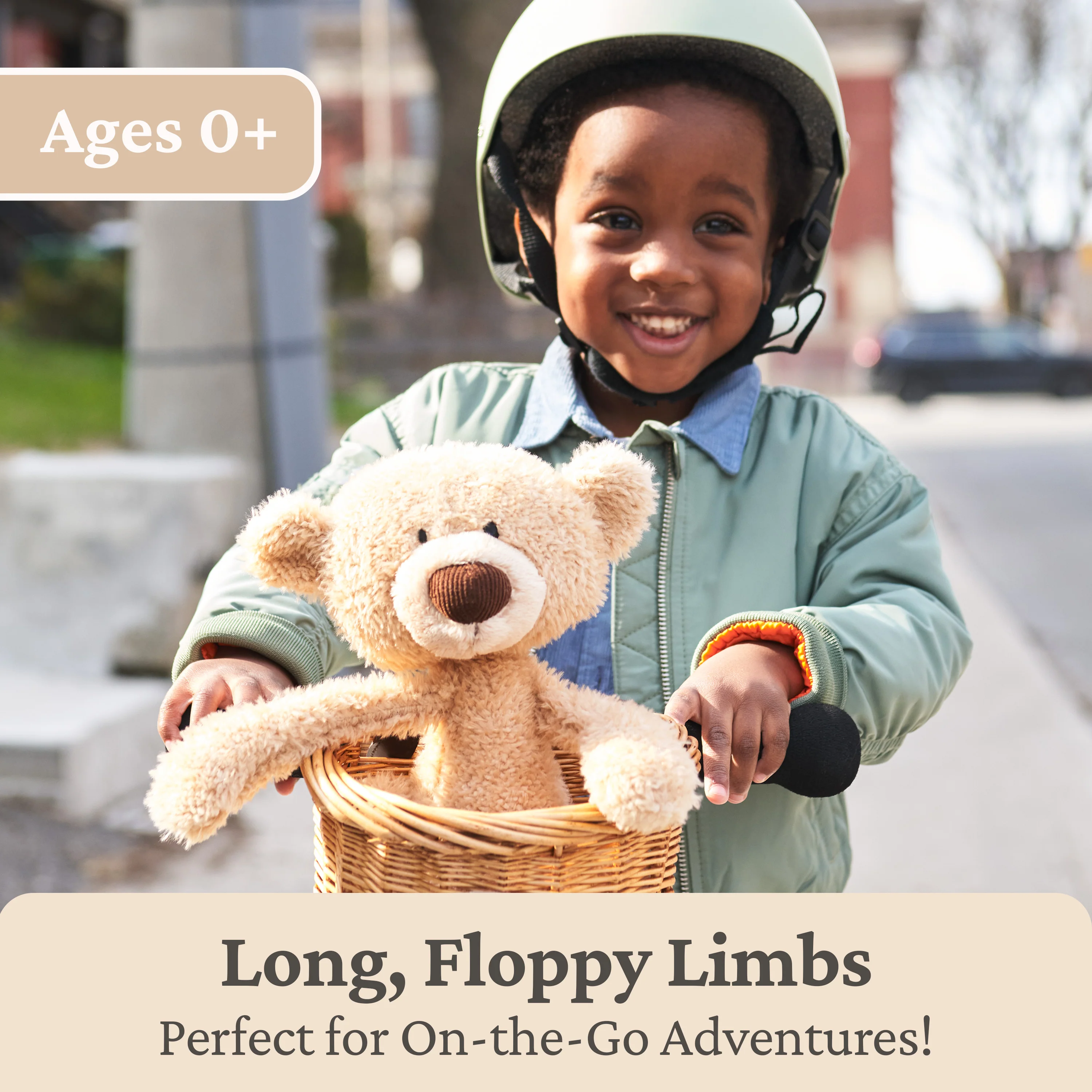 Original (Beige) Toothpick Bear, 22 in - Image 4